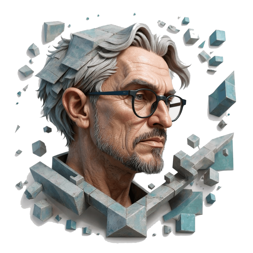 A portrait of the Archivist Synth.